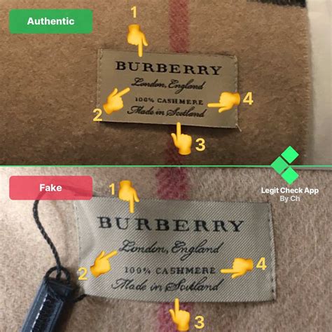 fake burberry mac|authentic burberry tag.